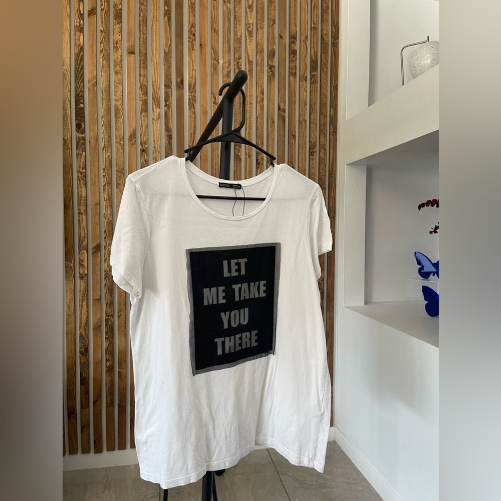 Zara white shirt